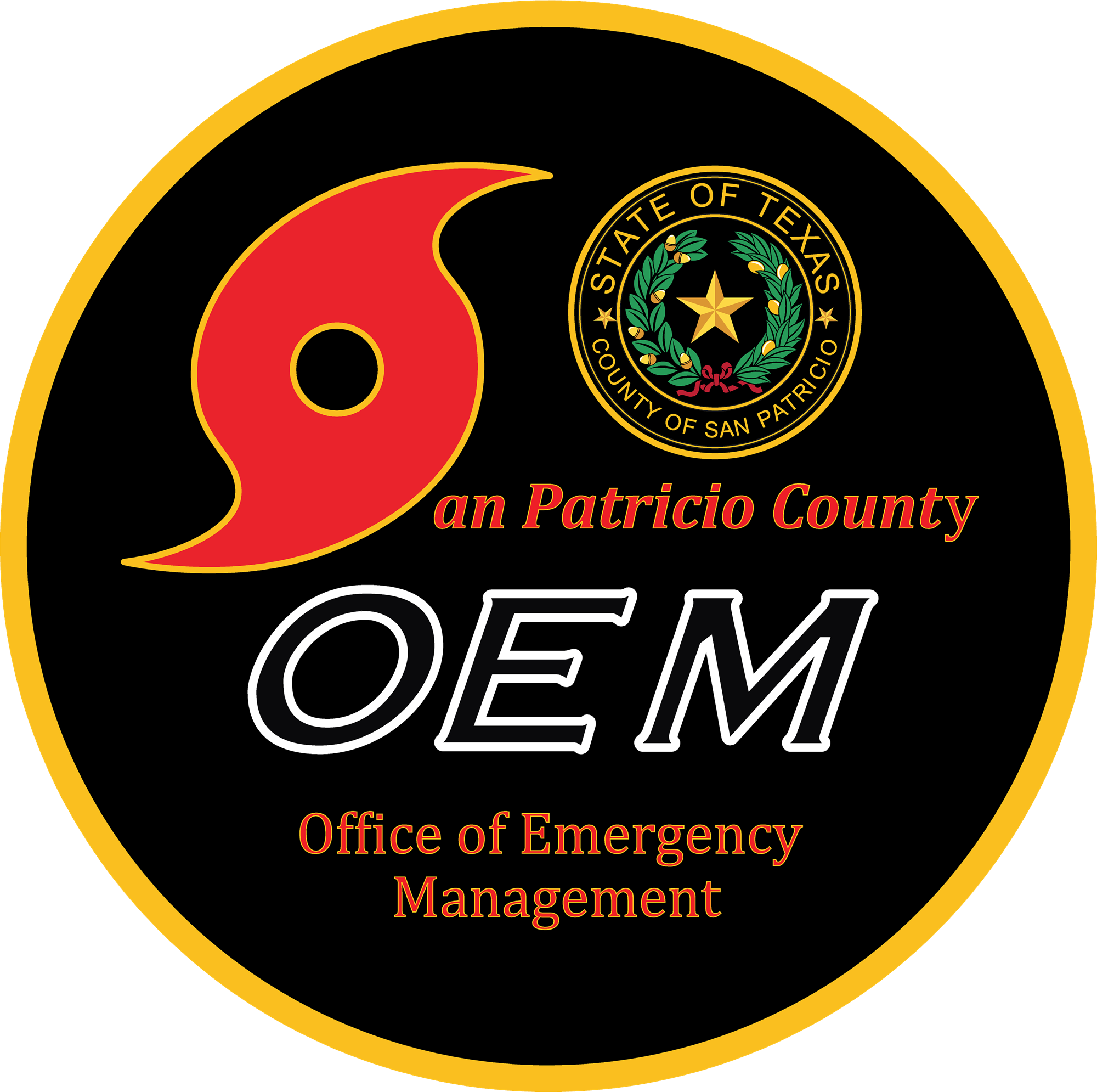 San Patricio County Office of Emergency Management Logo